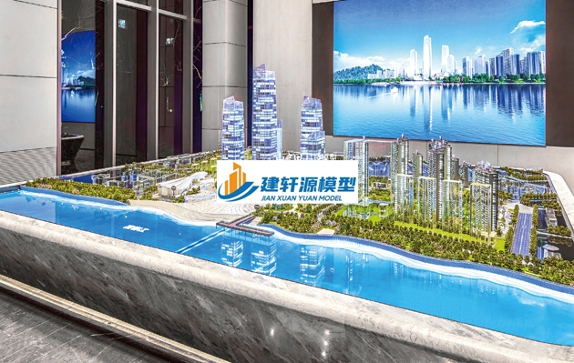 肥西富春-金茂星外滩模型