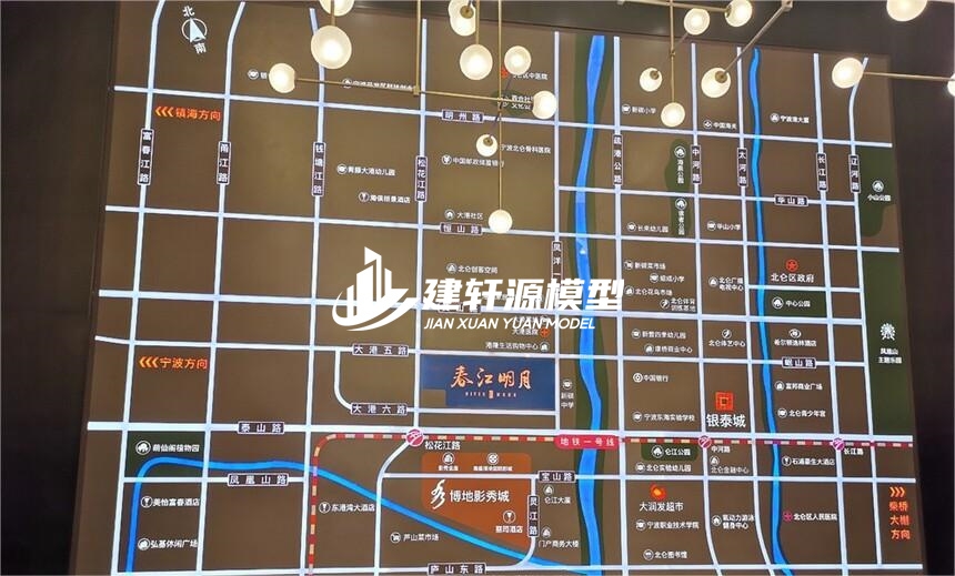 肥西房产壁挂模型